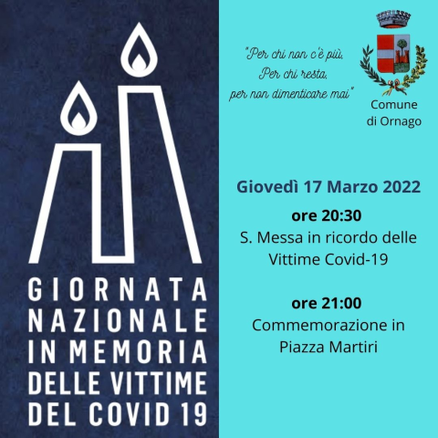 Commemorazione Vittime Covid-19