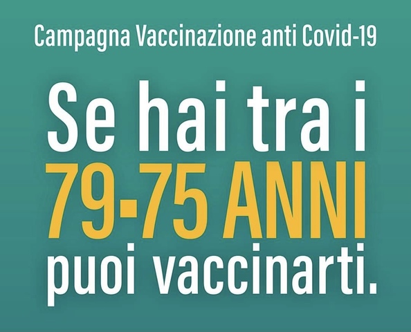 Vaccinazioni 79-75 Anni