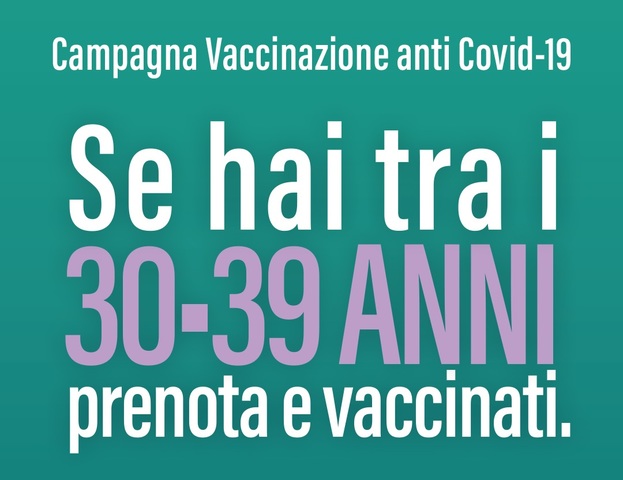Vaccinazioni 30 - 39 Anni